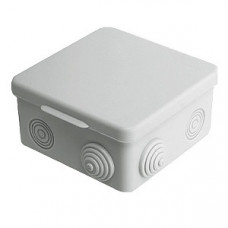 Распаячная коробка ОП 100х100х55мм, крышка, IP54, 8вх. TDM SQ1401-0113