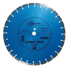 Диск отрезной, алмазный по бетону Laser Trio, 