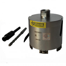 Коронка по бетону в сборе, М16 х 102, SDS PLUS, 