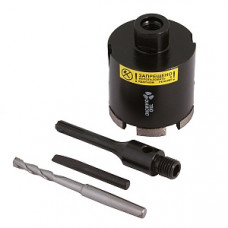 Коронка по бетону в сборе М16 х 80, SDS PLUS, 