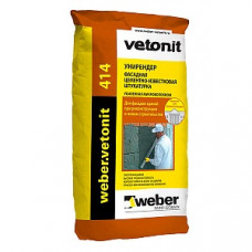 Штукатурка WEBER.VETONIT 414 25 кг/1012423