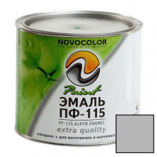 Эмаль светло-серая 1,9 кг. ПФ-115 