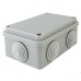 Распаячная коробка ОП 120х80х50мм, крышка, IP55, 6 вх. TDM SQ1401-0105