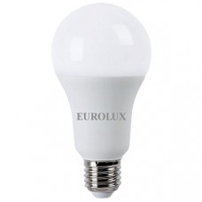 Лампа светодиодная Eurolux A70, 20Вт, холодный свет, E27