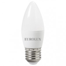Лампа светодиодная LL-E-C37-6W-230-2,7K-E14 Eurolux