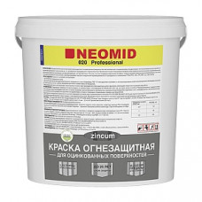 Огнезащитная краска для оцинкованных поверхностей NEOMID, 150 кг