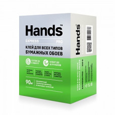 Клей для всех типов бумажных обоев Hands Express PRO 320г