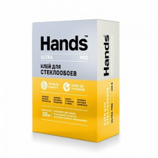 Клей специальный для всех типов стеклообоев Hands Ultra PRO 210г