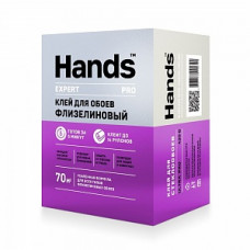 Клей специальный для всех типов флизелиновых обоев Hands Expert PRO (420г)