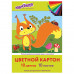 Картон цветной А4 немелованный, 10 листов, 10 цветов, в папке, ЮНЛАНДИЯ, 200х290 мм, 