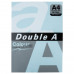 Бумага цветная DOUBLE A, А4, 80 г/м2, 100 л. (5 цветов x 20 листов), микс пастель