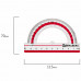Транспортир 10 см, 180 градусов, пластиковый, BRAUBERG 