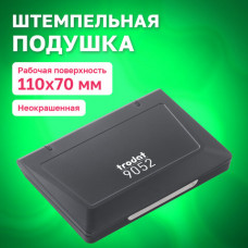 Штемпельная подушка TRODAT, 110х70 мм, неокрашенная, для красок на водной основе, 9052