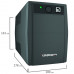 Источник бесперебойного питания IPPON Back Basic 650S Euro, 650VA (360 W), 3 евророзетки, 1373874