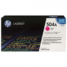 Картридж лазерный HP (CE253A) ColorLaserJet CP3525/CM3530, №504A, пурпурный, оригинальный, ресурс 7000 страниц