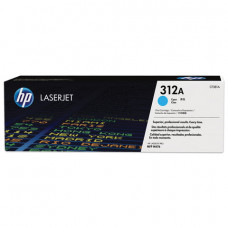 Картридж лазерный HP (CF381A) LaserJet M476dn/476dw/476nw, №312A, голубой, оригинальный, ресурс 2700 страниц