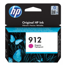 Картридж струйный HP (3YL78AE) для HP OfficeJet Pro 8023, №912 пурпурный, ресурс 315 страниц, оригинальный