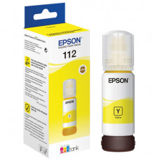 Чернила EPSON 112 (C13T06C44A) для СНПЧ EPSON L11160 /L15150 /L15160 /L6550/L6570, желтые, ОРИГИНАЛЬНЫЕ