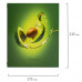 Тетрадь на кольцах А5 (175х215 мм), 240 листов, твердый картон, клетка, с разделителями, BRAUBERG, Авокадо, 404098