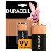 Батарейка DURACELL Basic ОРИГИНАЛ, 6LR61 (КРОНА), алкалиновая, 1 шт., 9 В, блистер