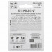 Батарейки аккумуляторные Ni-Mh мизинчиковые КОМПЛЕКТ 4 шт., AAA (HR03) 1000 mAh, SONNEN, 455610