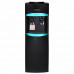 Кулер для воды SONNEN FSC-02W TURBO напольный, ТУРБОНАГРЕВ/ОХЛАЖДЕНИЕ КОМПРЕССОРНОЕ, шкаф, 2 крана, черный, 456171