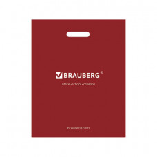 Пакет презентационно-упаковочный BRAUBERG, 32х40 см, усиленная ручка, 505499