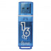 Флеш-диск 16 GB, SMARTBUY Glossy, USB 2.0, синий, SB16GBGS-B