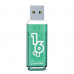 Флеш-диск 16 GB, SMARTBUY Glossy, USB 2.0, зеленый, SB16GBGS-G