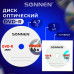 Диск DVD-R SONNEN, 4,7 Gb, 16x, бумажный конверт (1 штука), 512576