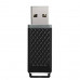 Флеш-диск 8 GB, SMARTBUY Quartz, USB 2.0, черный, SB8GBQZ-K