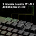 Клавиатура проводная SONNEN KB-7700, USB, 104 клавиши + 10 программируемых клавиш, RGB, черная, 513512