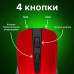 Мышь беспроводная SONNEN V99, USB, 1000/1200/1600 dpi, 4 кнопки, оптическая, красная, 513529