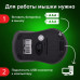 Мышь беспроводная SONNEN V99, USB, 1000/1200/1600 dpi, 4 кнопки, оптическая, красная, 513529