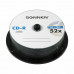 Диски CD-R SONNEN, 700 Mb, 52x, Cake Box (упаковка на шпиле) КОМПЛЕКТ 25 шт., 513531