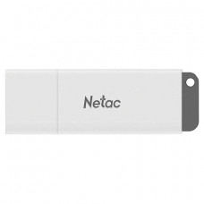 Флеш-диск 128GB NETAC U185, USB 2.0, белый, NT03U185N-128G-20WH