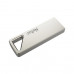 Флеш-диск 64 GB NETAC U326, USB 2.0, металлический корпус, серебристый, NT03U326N-064G-20PN