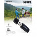 Флеш-диск 8 GB SMARTBUY Scout USB 2.0, черный, SB008GB2SCK