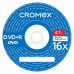 Диски DVD+R (плюс) CROMEX, 4,7 Gb, 16x, Bulk (термоусадка без шпиля), КОМПЛЕКТ 50 шт., 513774