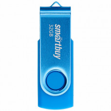 Флеш-диск 32 GB SMARTBUY Twist USB 2.0, синий, SB032GB2TWB