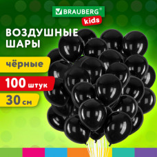 Шары воздушные 30 см, 100 штук, 