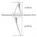 Лестница-трансформер 3-х секционная 3х7 ступеней, высота 4,5 м (3 секции по 1,9 м), нагрузка 150 кг, алюминий, НОВАЯ ВЫСОТА, 1230307