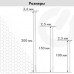 Стяжки (хомуты) нейлоновые сверхпрочные НАБОР 150 шт. (2,5х100/150 мм; 3,6х200 мм), белые, SONNEN, 607927