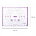 Коврик силиконовый для раскатки/запекания 30х40 см, фиолетовый, DASWERK, 608423