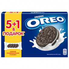 Печенье OREO с какао и начинкой с ванильным вкусом, 228 г, 9001068