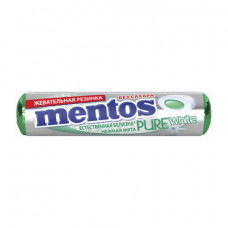 Жевательная резинка MENTOS Pure White 