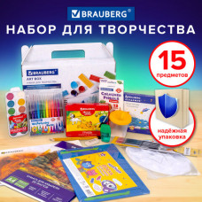 Набор для развития и творчества в подарочной коробке BRAUBERG ART BOX 