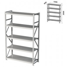 Стеллаж металлический грузовой ПРАКТИК 