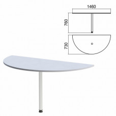 Стол приставной полукруг 